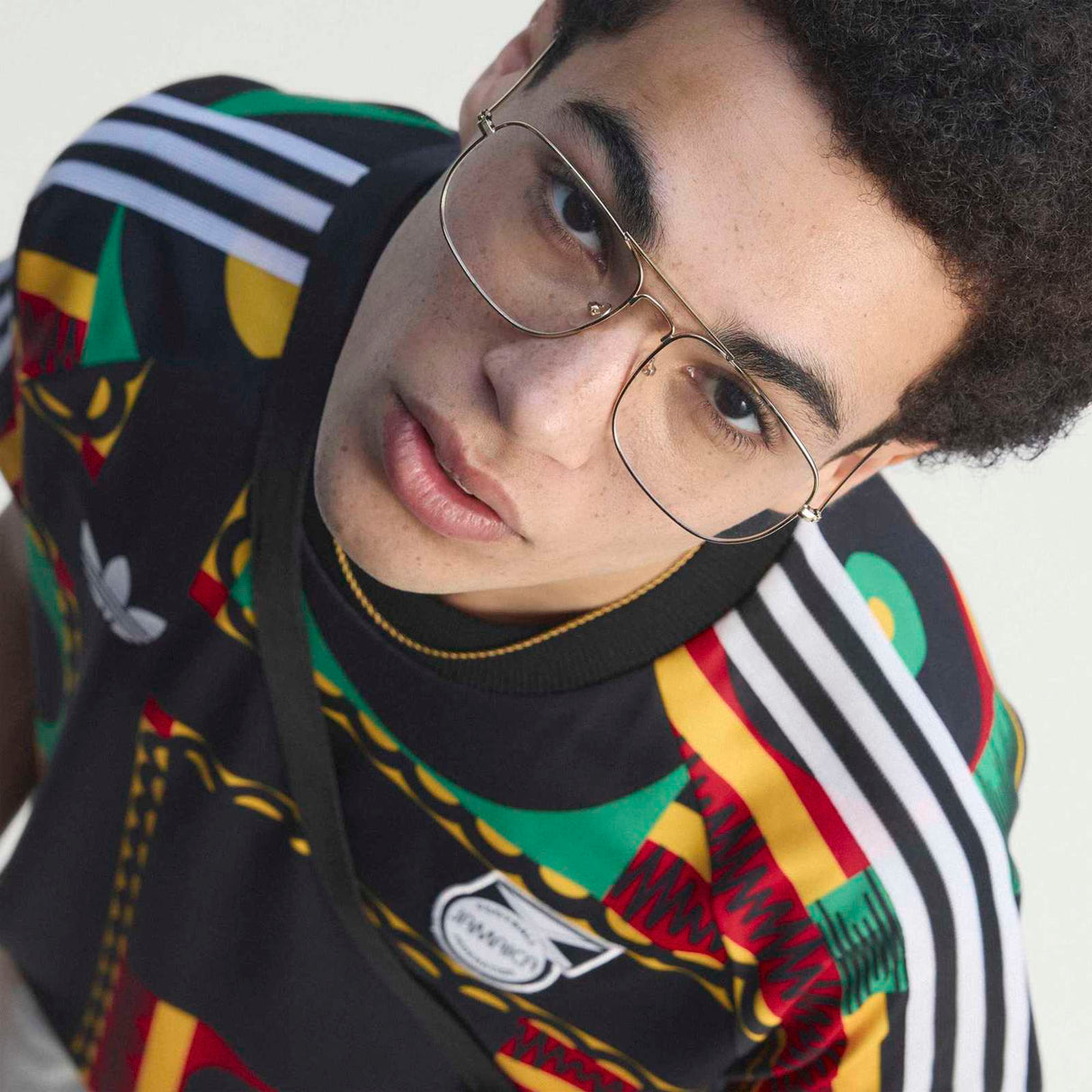 adidas Jamaica WC26 OG Tee Black/Multi