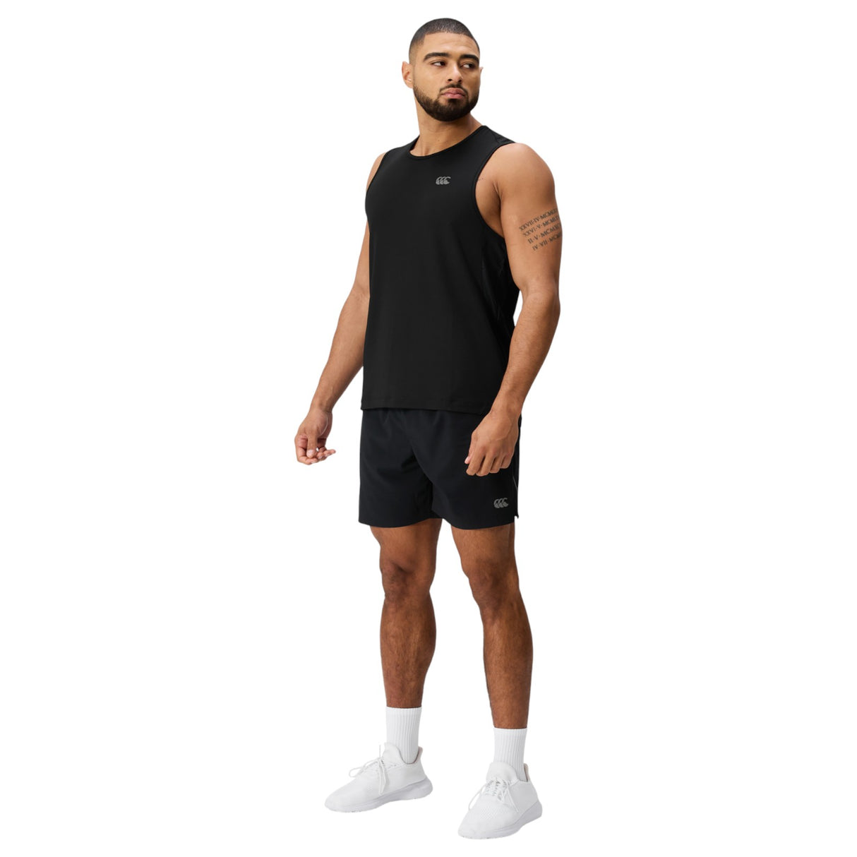 Canterbury Mens TEMPO SINGLET Black