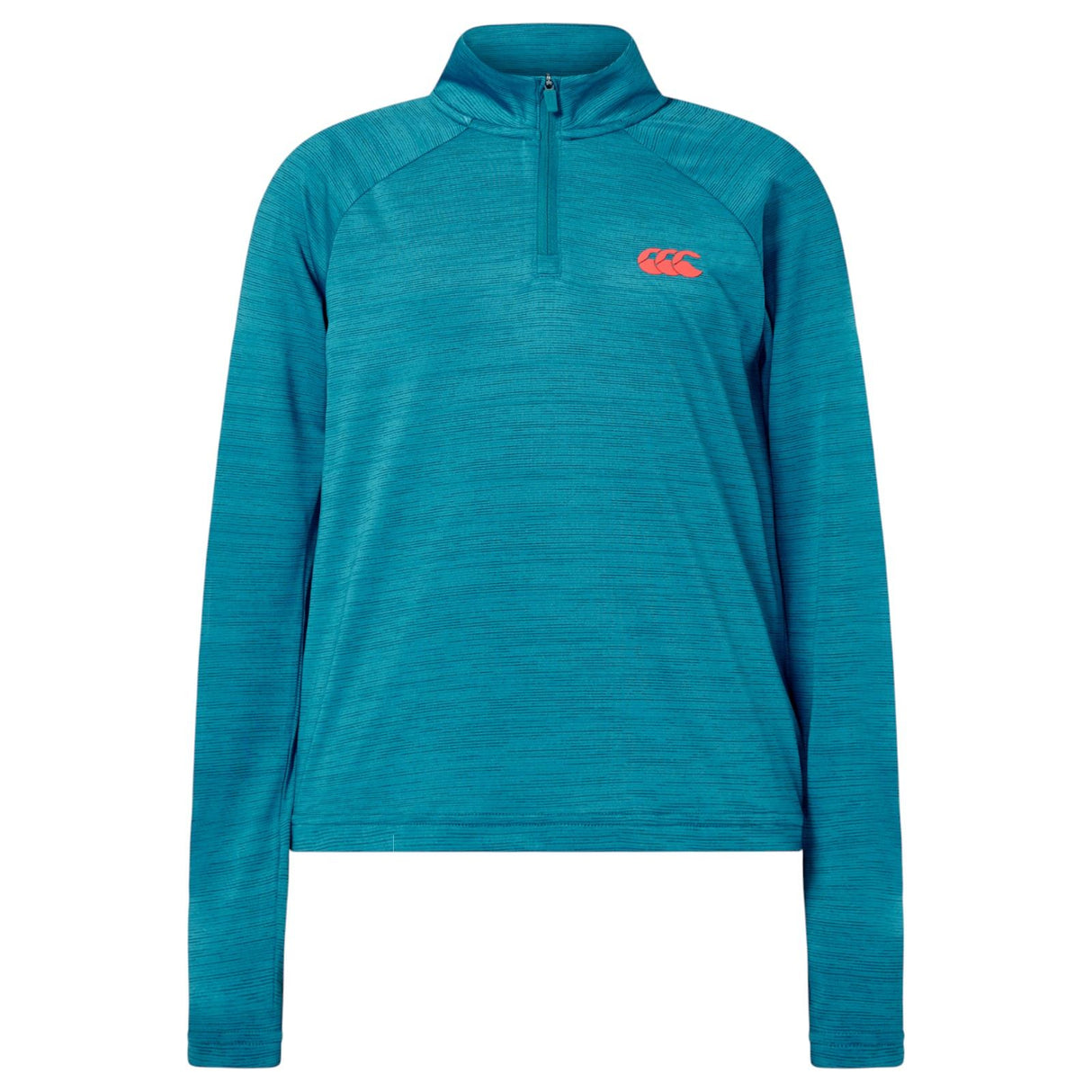 Canterbury Kids TEMPO KNIT QZ PULLVR Grn