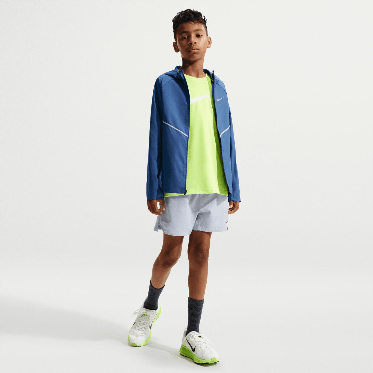 Nike Kids NK UV REPEL MILER JACKET Navy