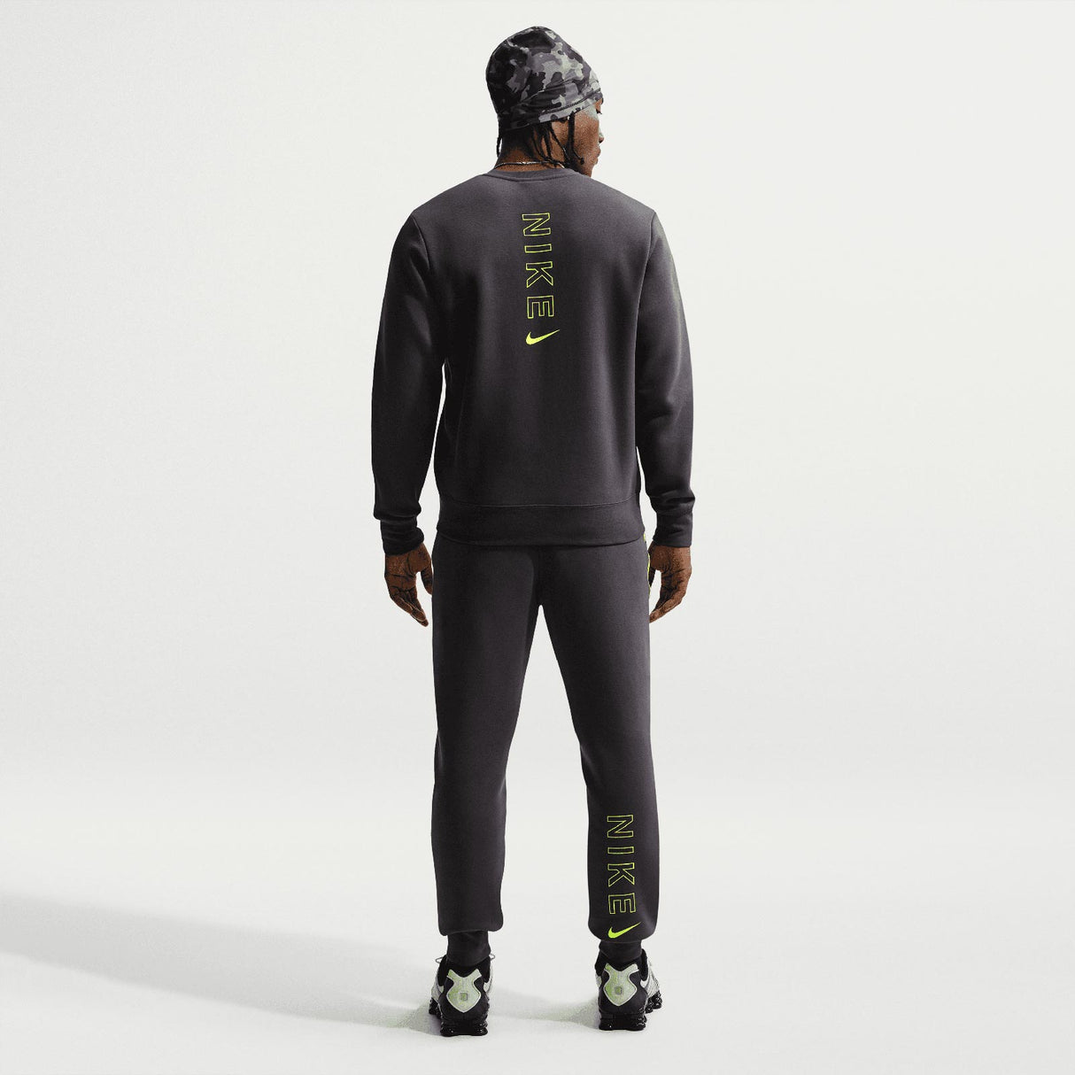 Nike M NSW CS CREW FLC BB Grey