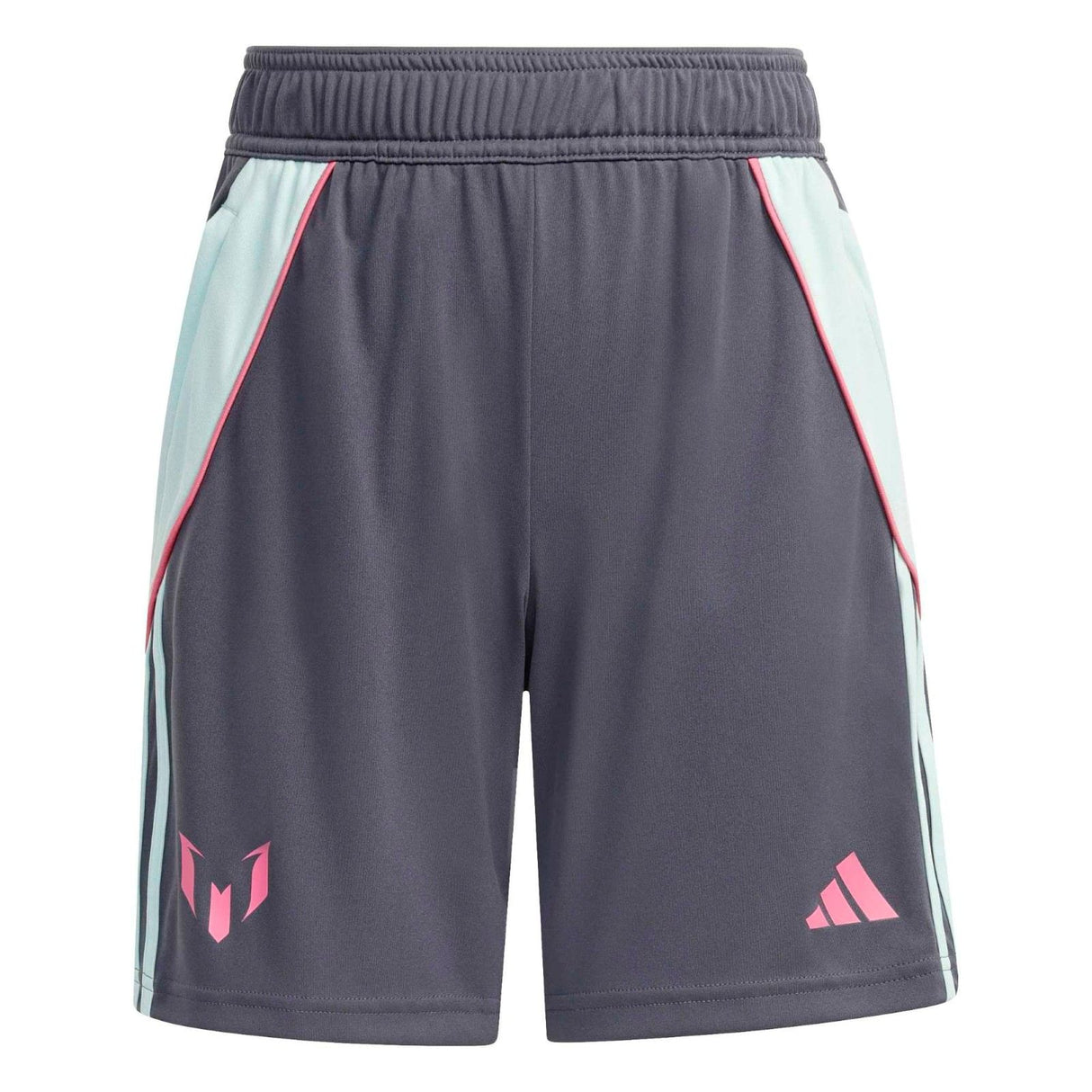 adidas Boys Messi Shorts Grey