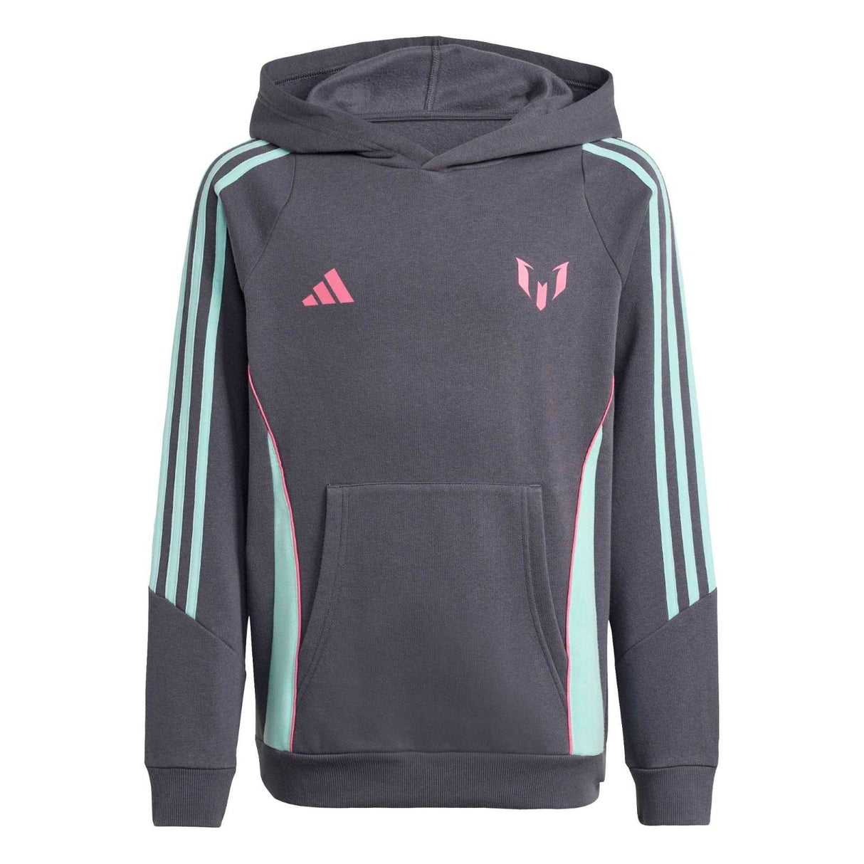 adidas Boys Messi Hoody Grey