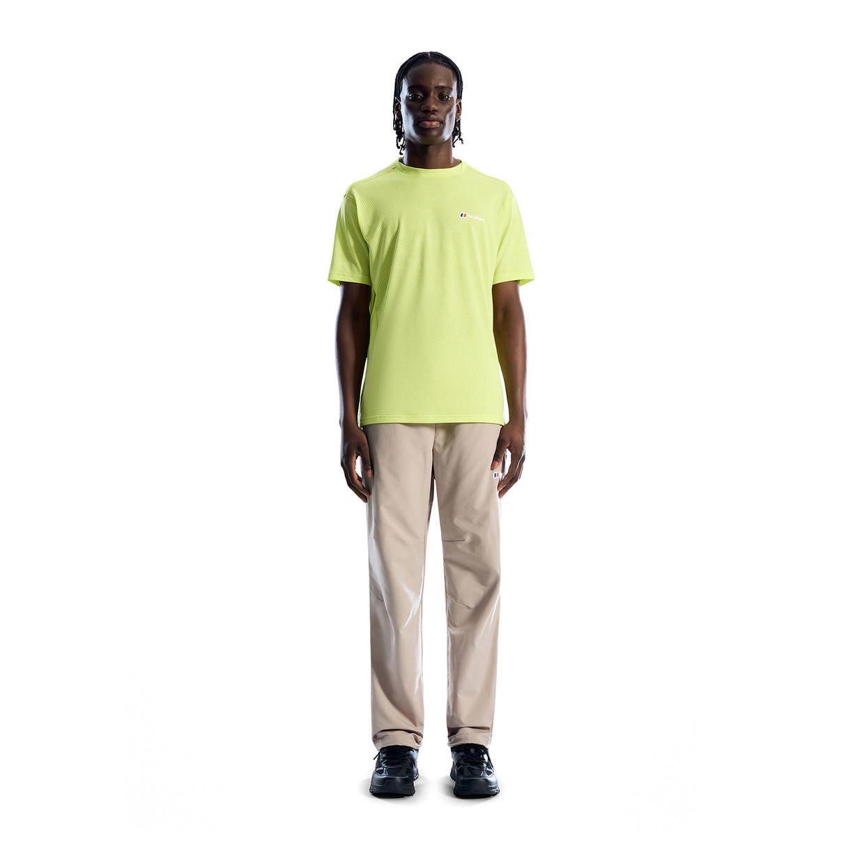 Berghaus Mens DAWDON TECH TEE AM Yellow