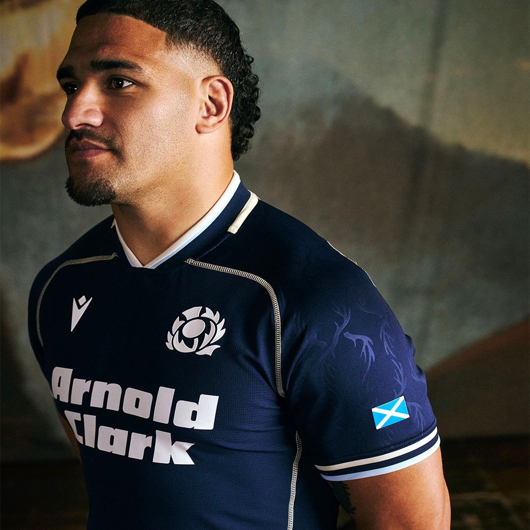 Macron Scotland Rugby 2026/27 Mens Home Replica Jersey
