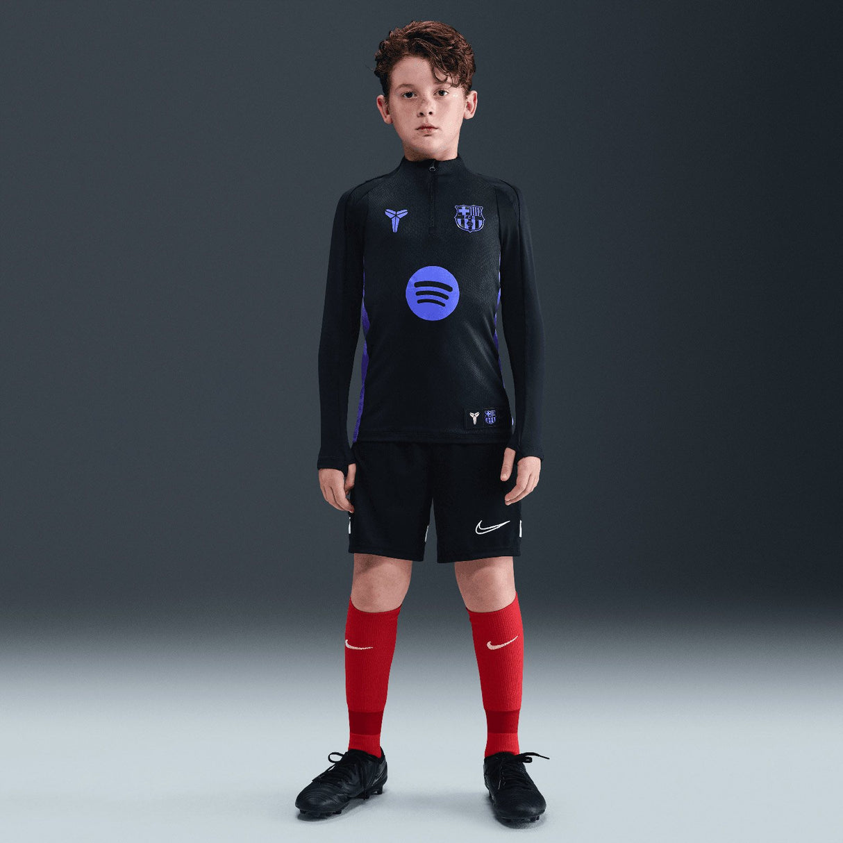 NIKE FCB STRK DRLTOP KOBE PM KDS AW Blk