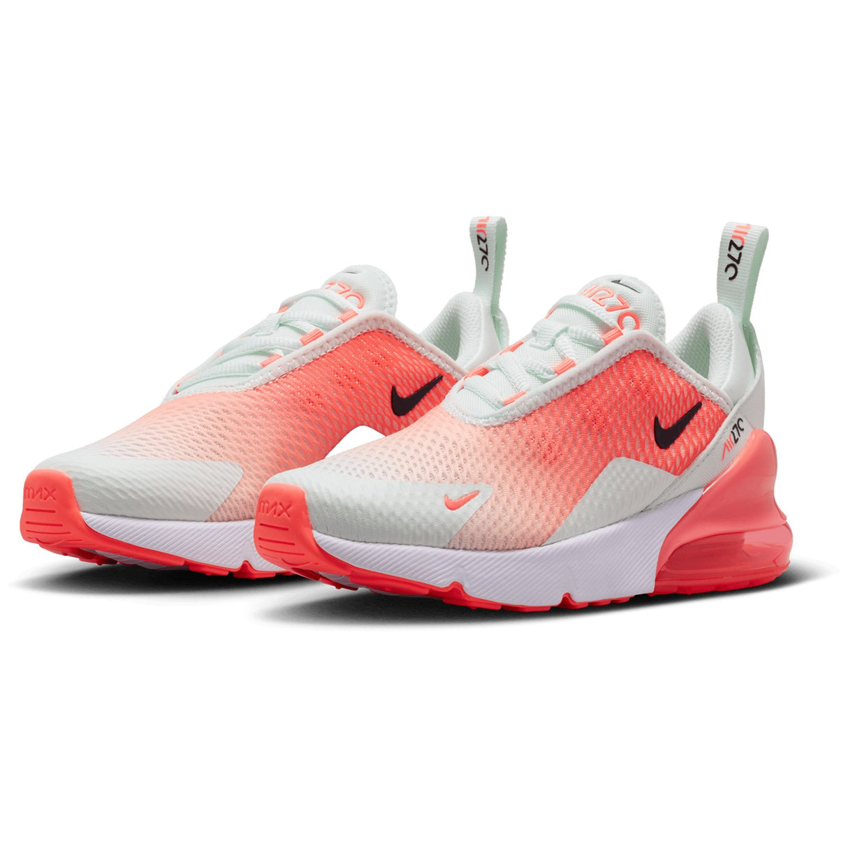 NIKE Air Max 270 Jnr Girls GreenPnkGrn