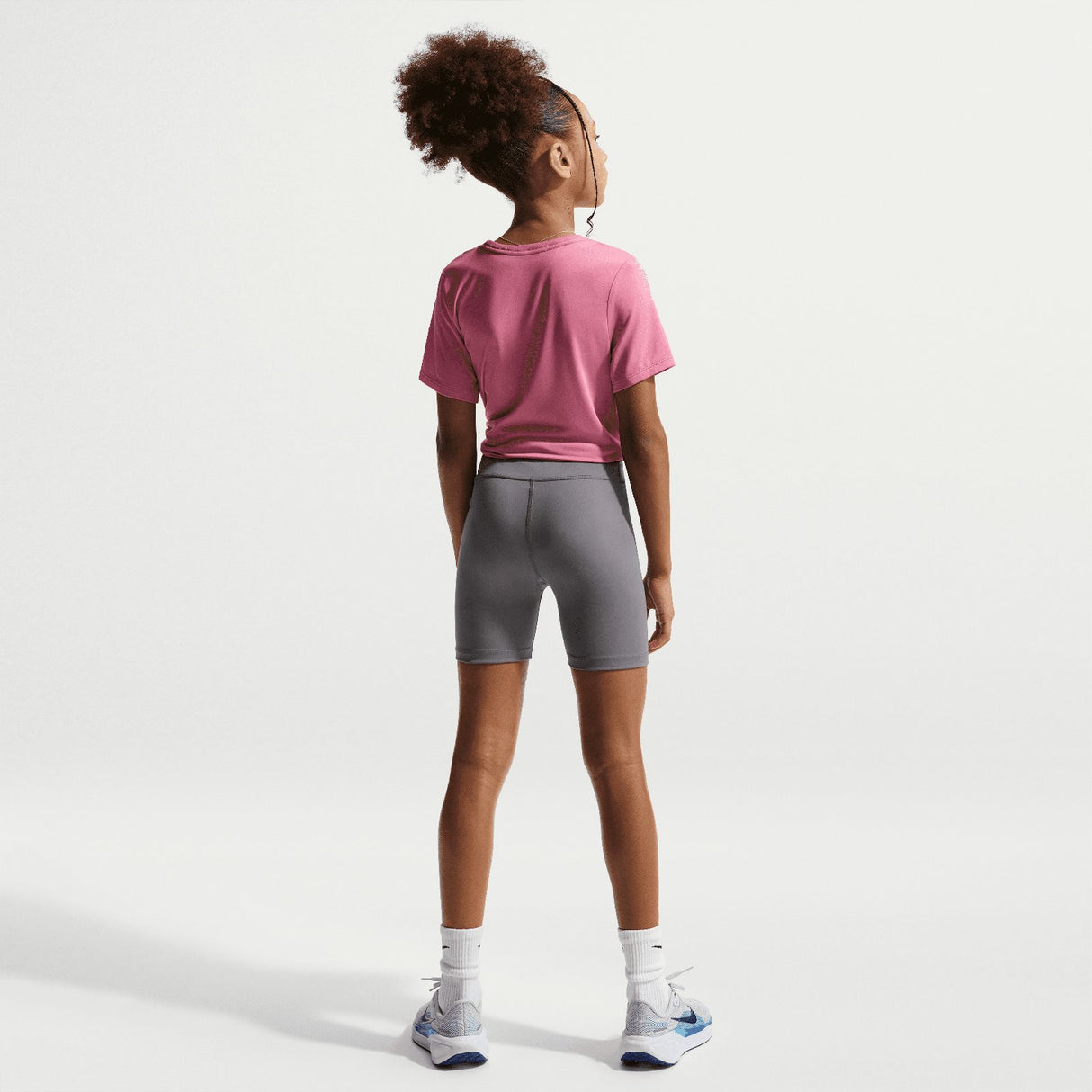 NIKE GIRLS DF ONE STD SS TOP HBR Pink