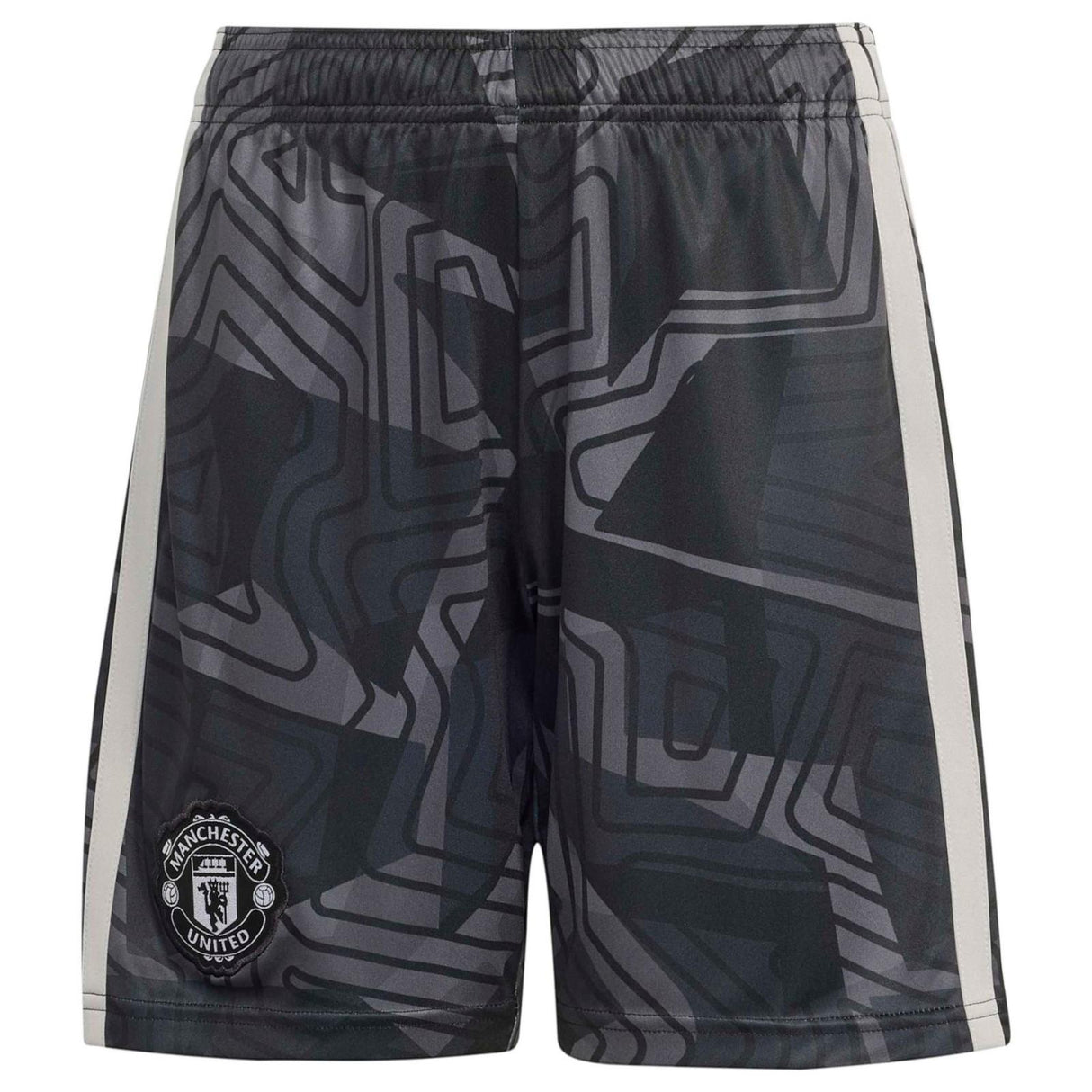 adidas MUFC 26 Kids Home GK Shorts Black