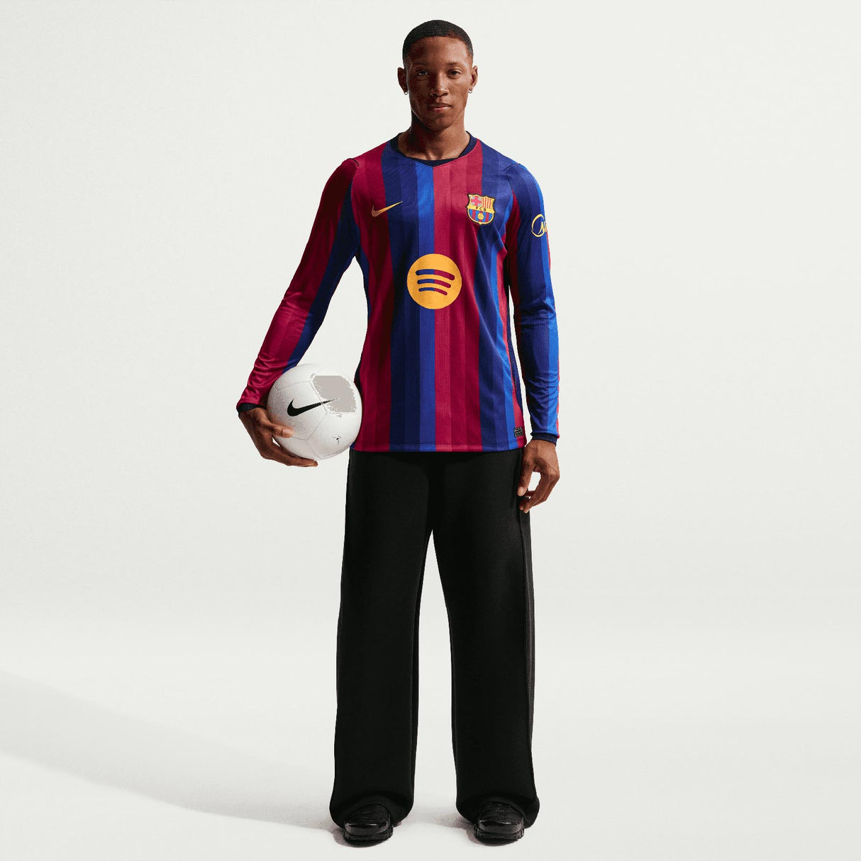 Nike FCB 26 Home LS Jersey Blue
