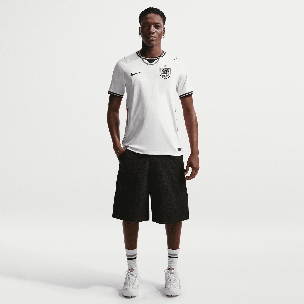 Nike England WC26 Home Jersey White