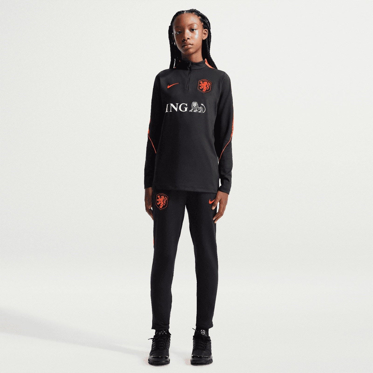 Nike Netherlands WC26 Kid Drill Top Blk