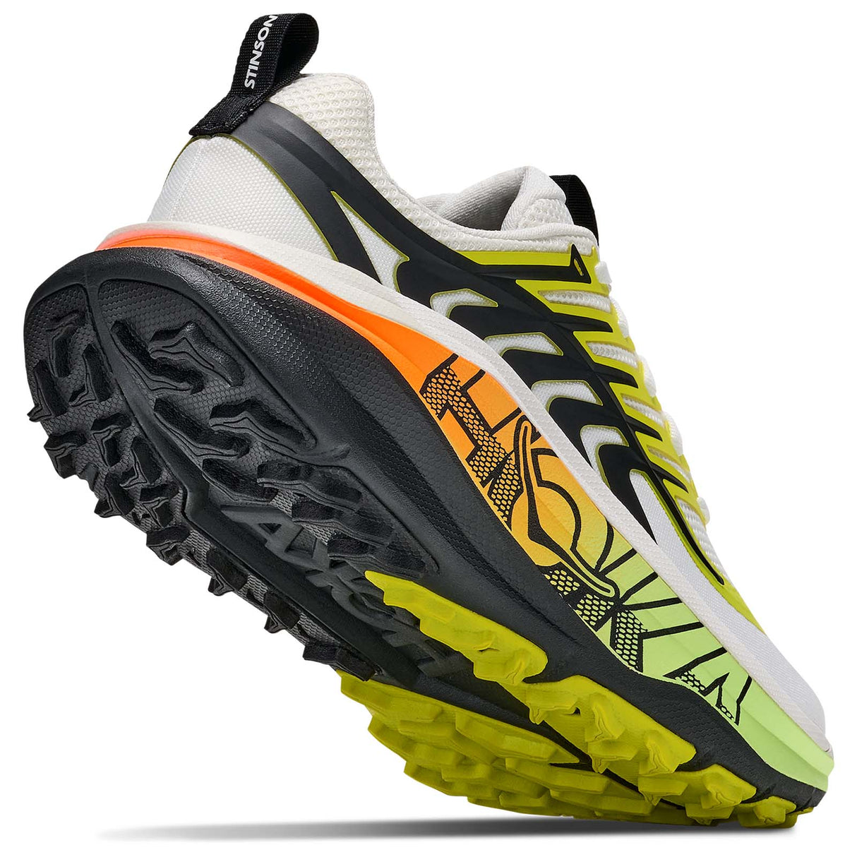 Hoka Stinson 8 Womens Frost Blk White