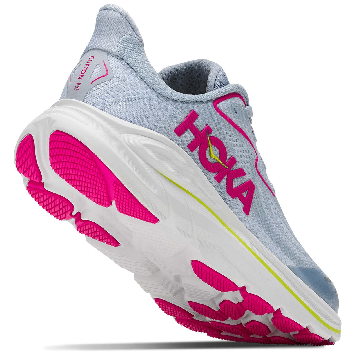 Hoka Cliften 10 Kids Overcast Grey