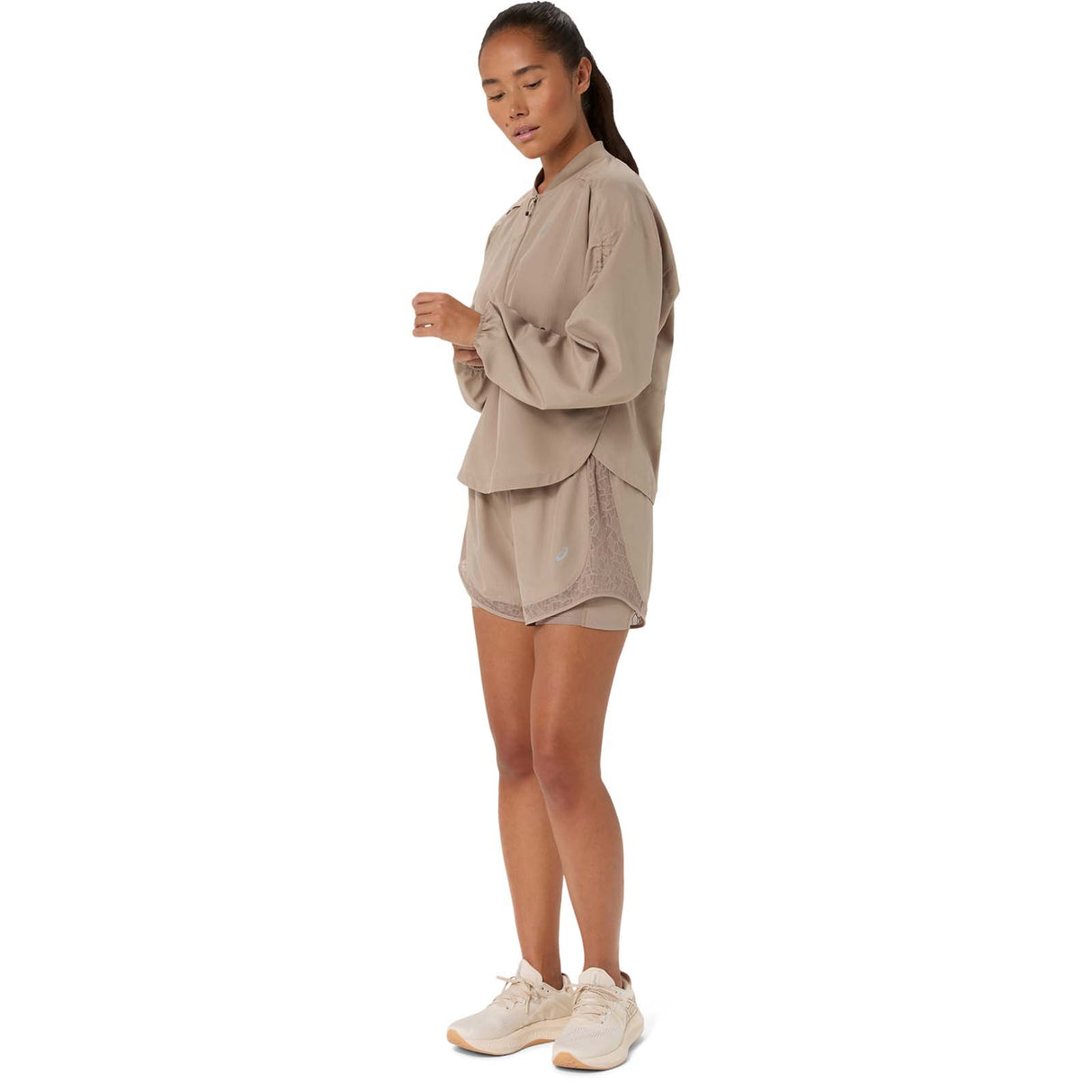 Asics Wmns Nagino Run Short Brown