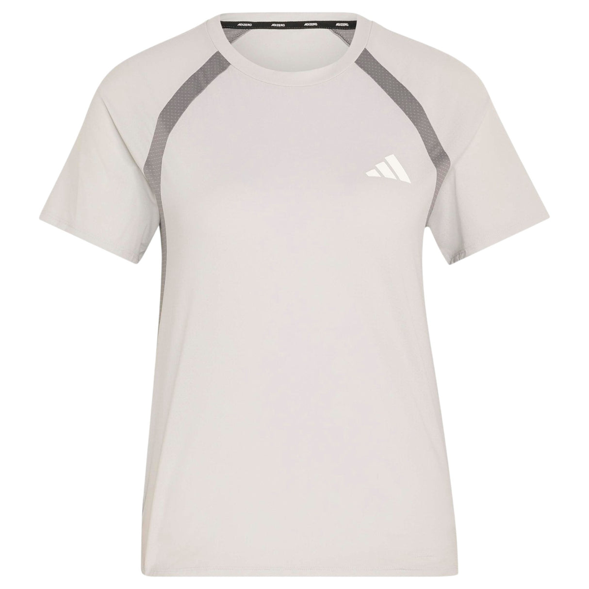 adidas Womens ADIZERO A Tee Grey