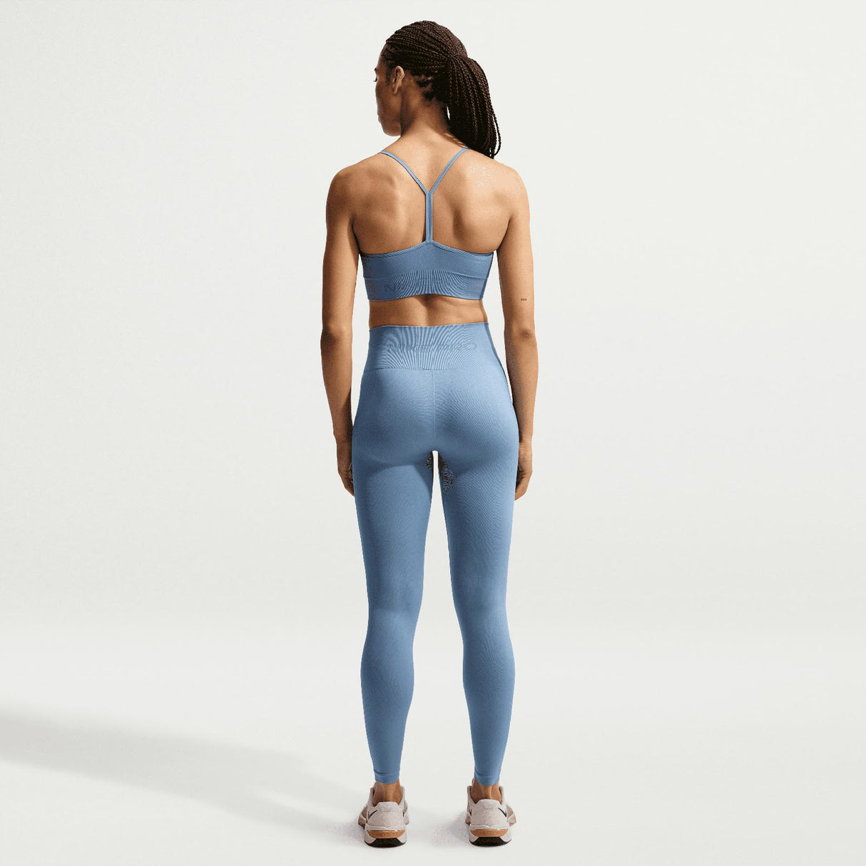 Nike W NP DF SMLS LS Bra Light Blue