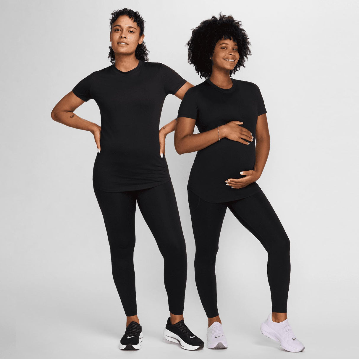 Nike One Womens Dri-FIT Maternity Short-Sleeve Top