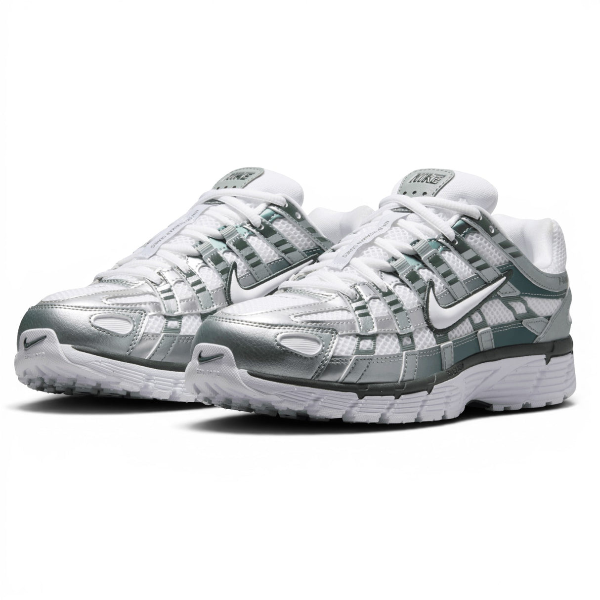 Nike P 6000 Trainers Wmns White/Green