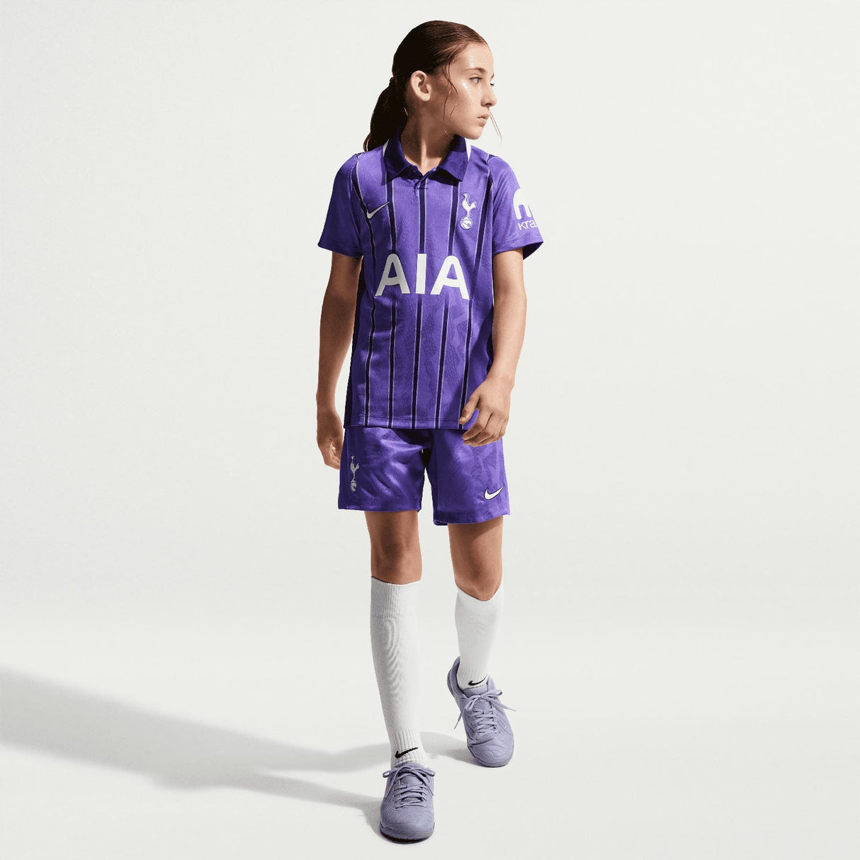Nike THFC 26 Kids Third Jersey Puple