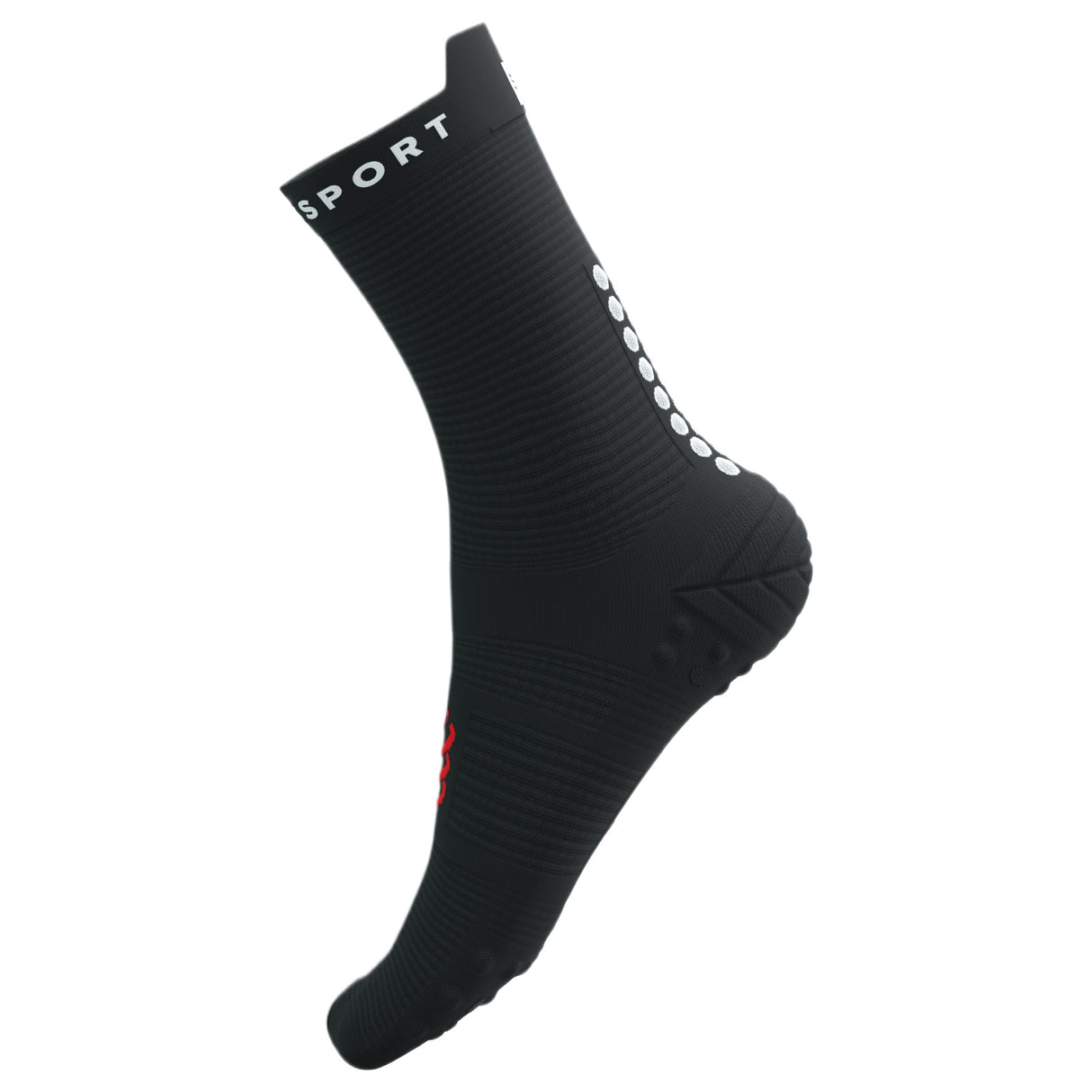 Compressport Pro Racing v4 H Sock Blk/Wh