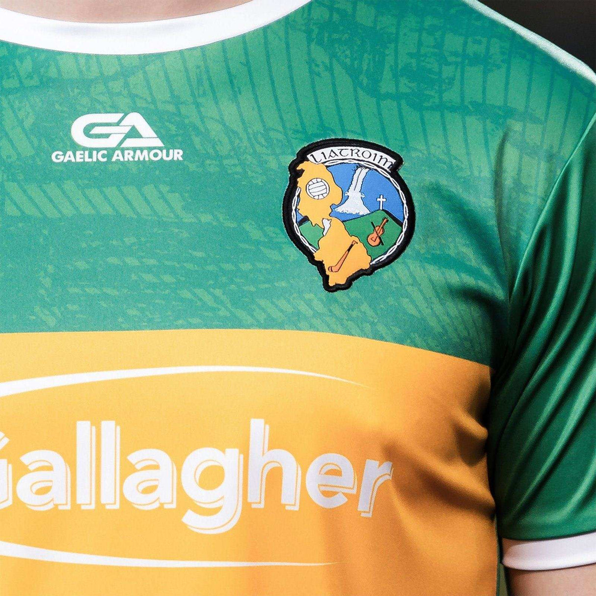 Gaelic Armour Leitrim 26 Home Jersey Grn