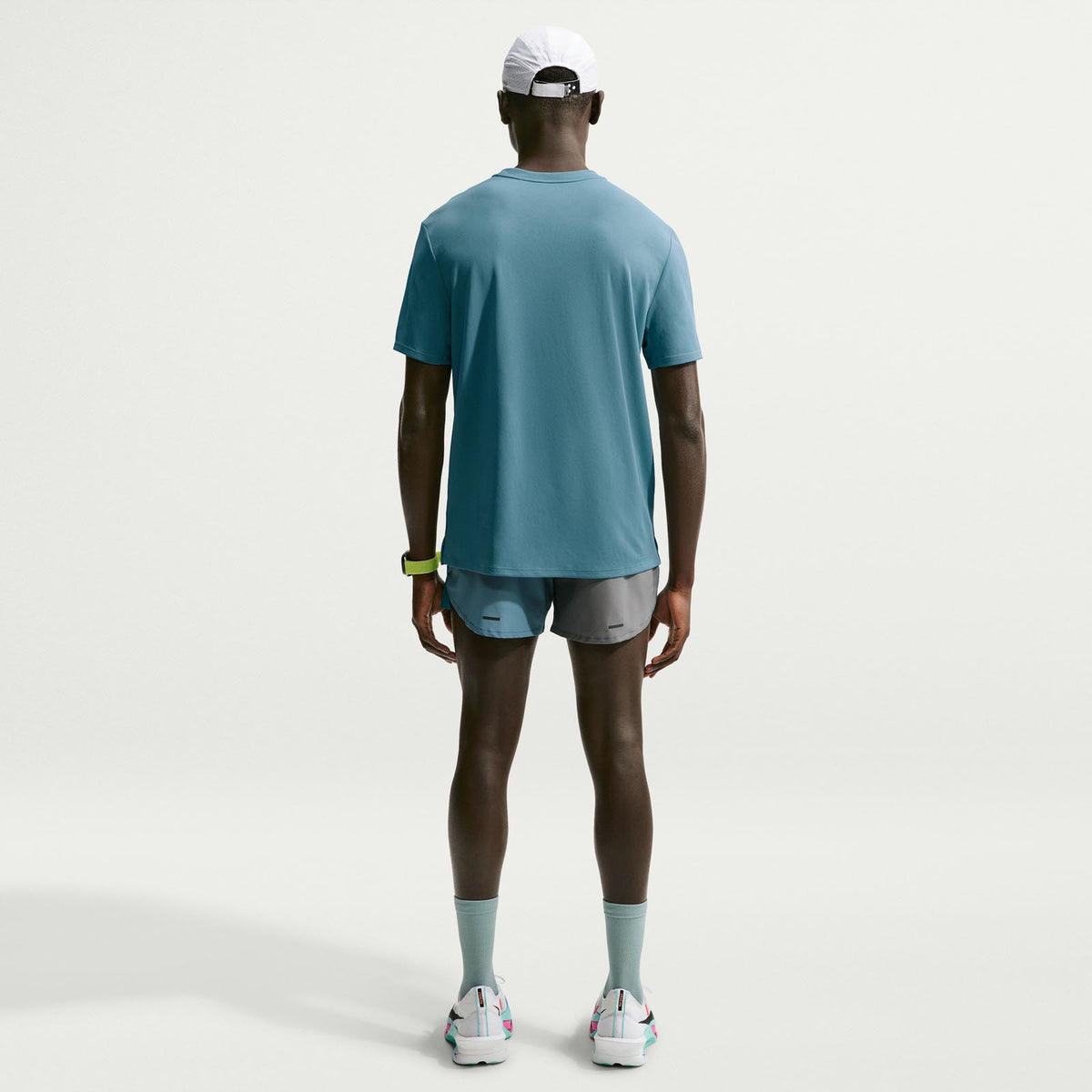 NIKE MENS DF UV MILER SS Blue