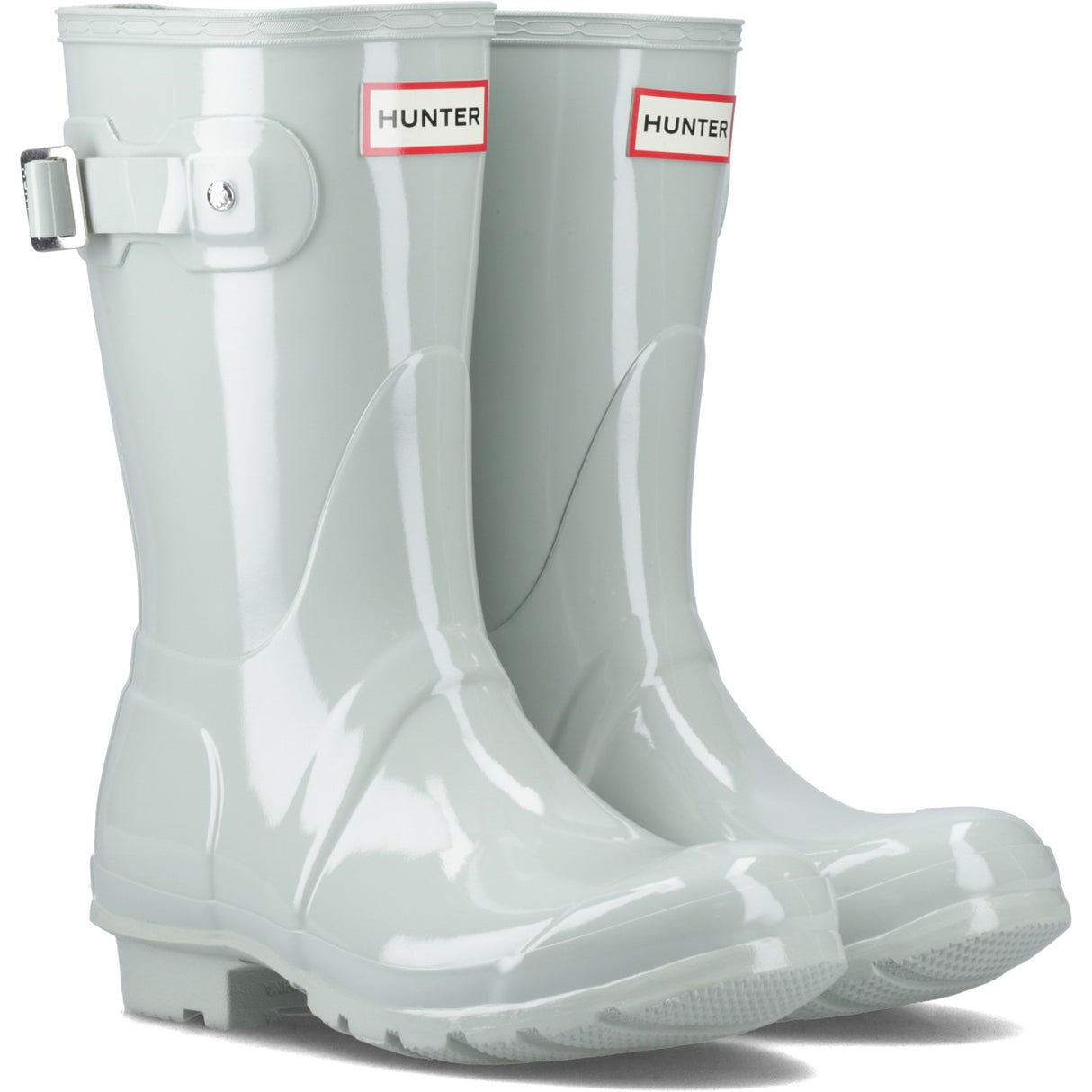 Hunter Womens Original Short Wellington Boots Sea Foam