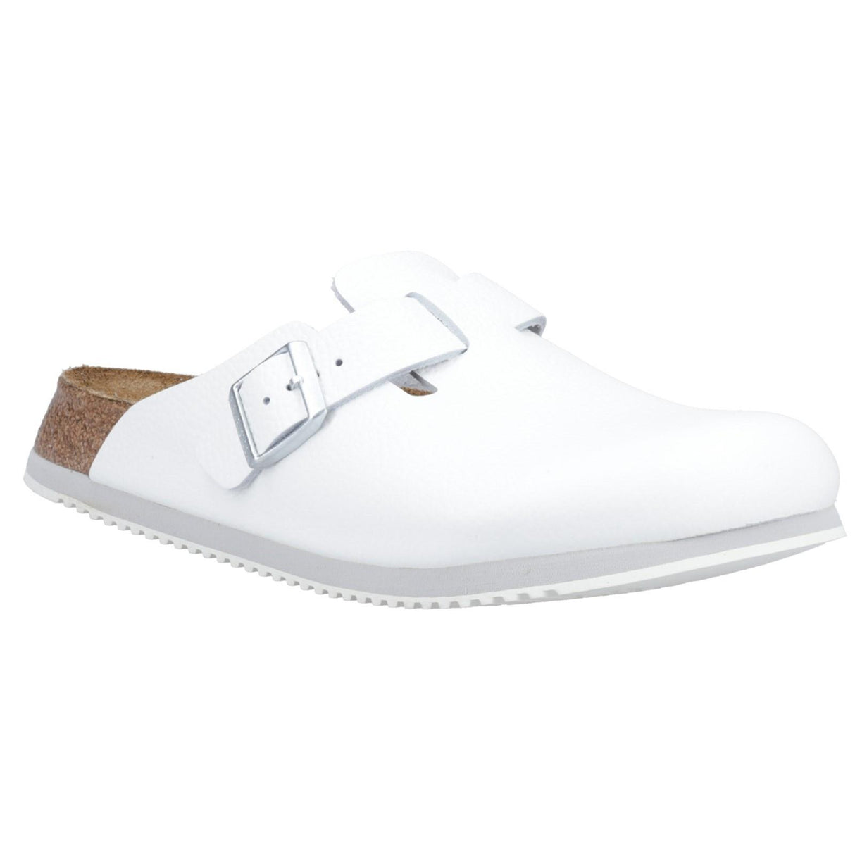 Birkenstock Mens Boston Mule White