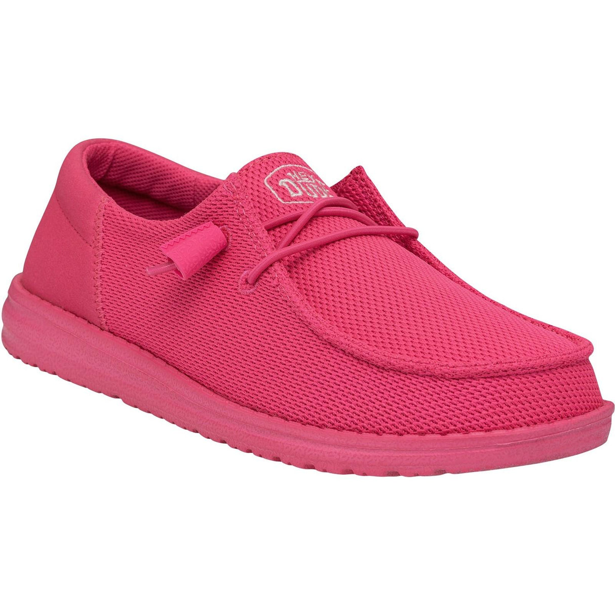 HEYDUDE Womens Wendy Funk Mono Shoes Electric Pink