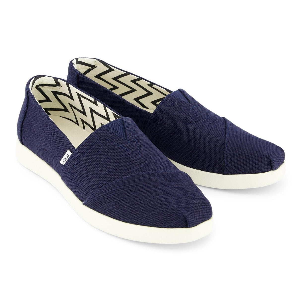 TOMS Womens Alpargata Plus Shoe Navy