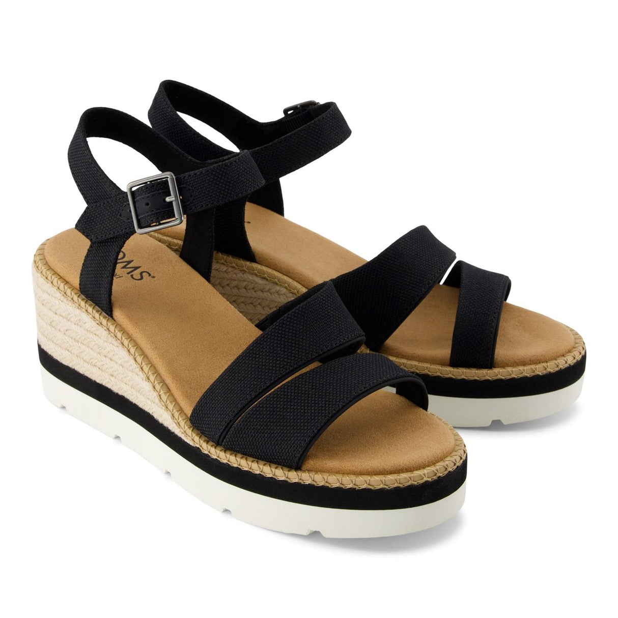 TOMS Womens Darya Sandal Black