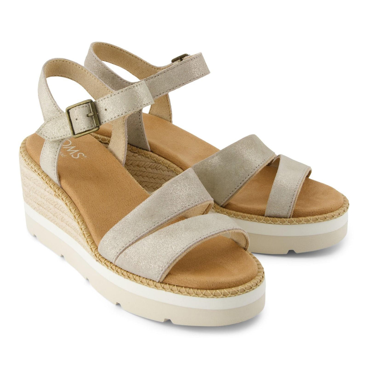 TOMS Womens Darya Sandal Champagne