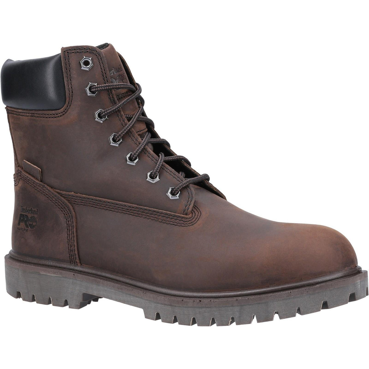 Timberland Pro Mens Iconic Safety Toe Work Boot Brown