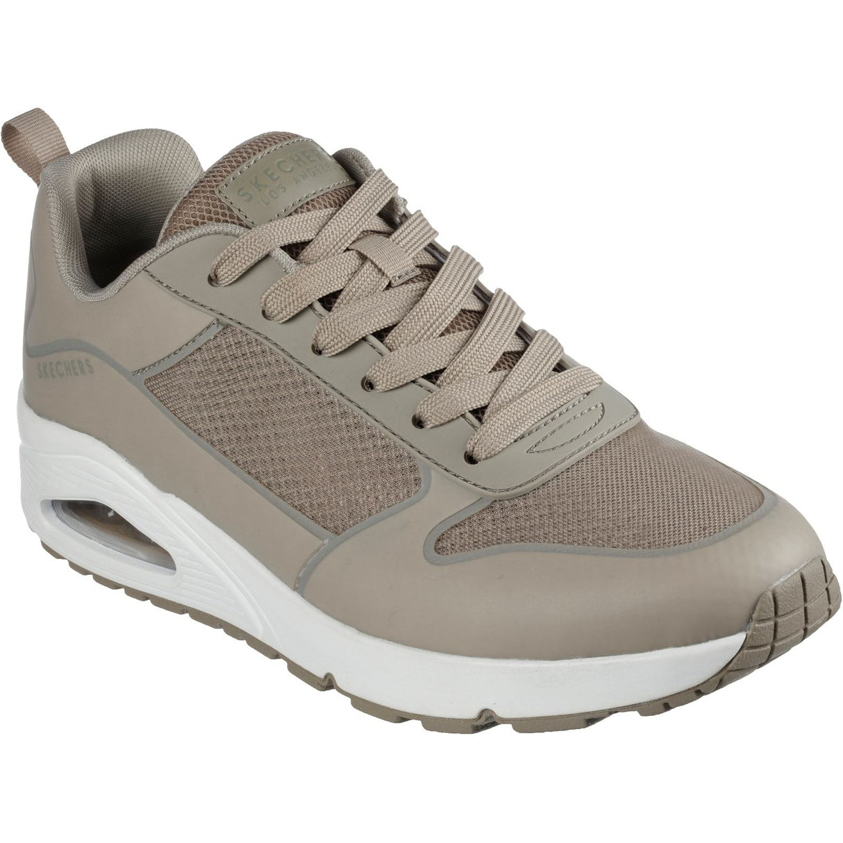 Skechers Mens Uno Sol Trainers Taupe