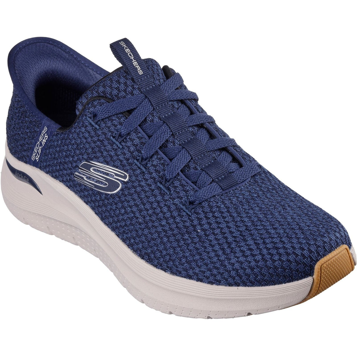Skechers Mens Arch Fit 2.0 Look Ahead Shoe Navy