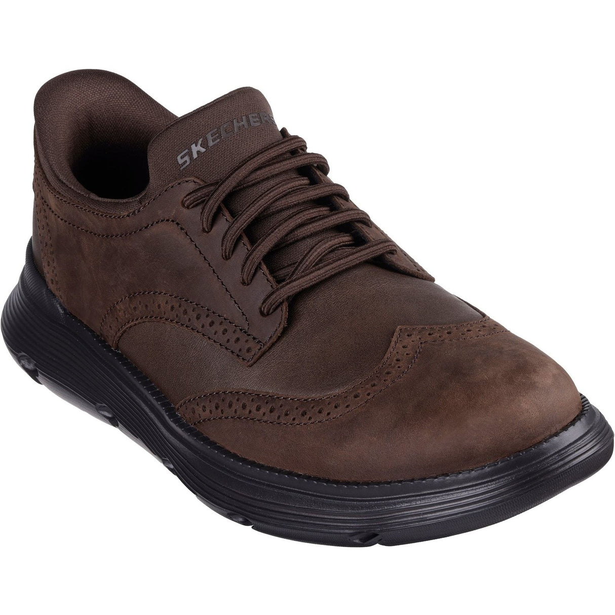 Skechers Mens Garza Sully Shoe Cocoa