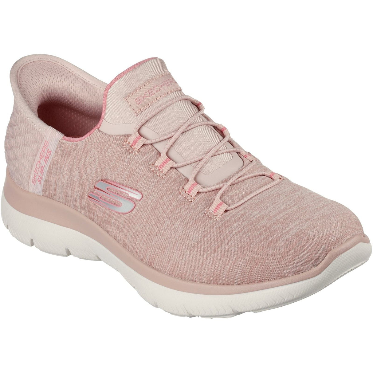 Skechers Womens Summits Dazzling Haze Shoes Rose
