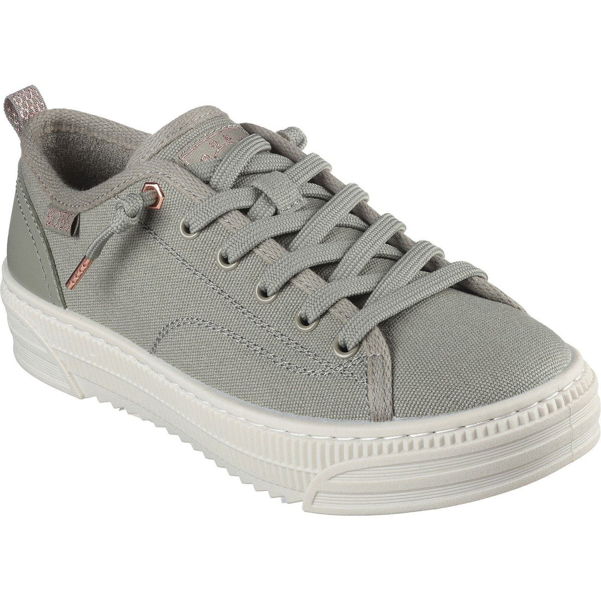 Skechers Womens BOBS Copa Trainers Olive