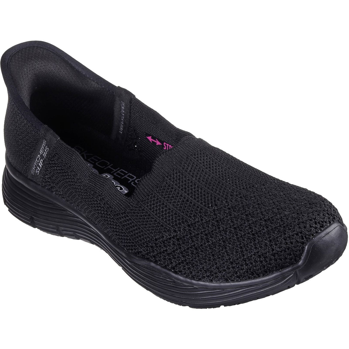 Skechers Womens Seager Believe It Shoe Black