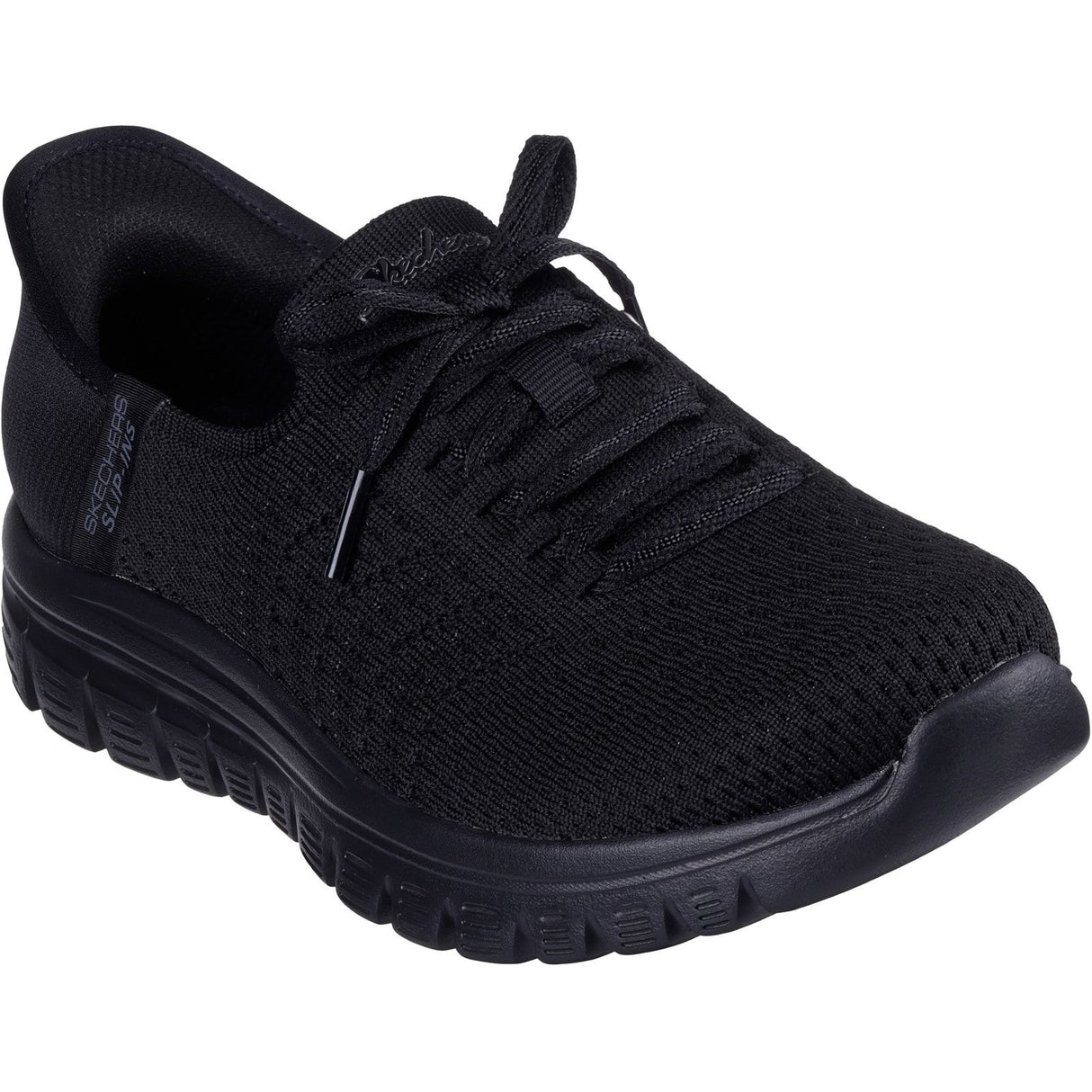 Skechers Womens Graceful First Blush Trainer Black