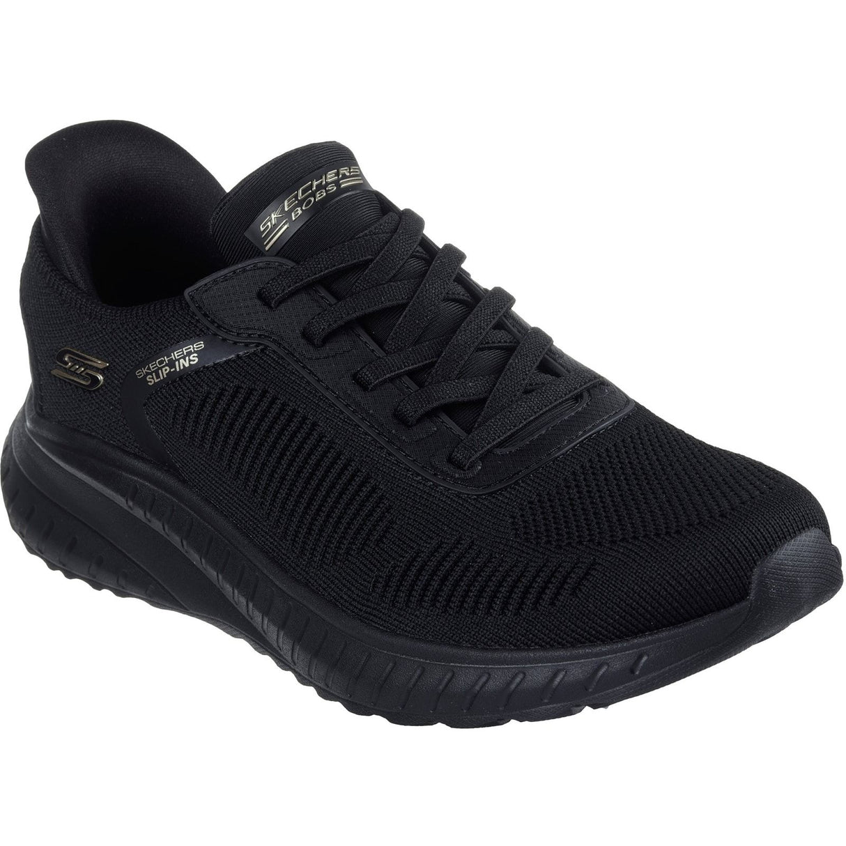 Skechers Womens BOBS Sport Squad Chaos Trainers Black