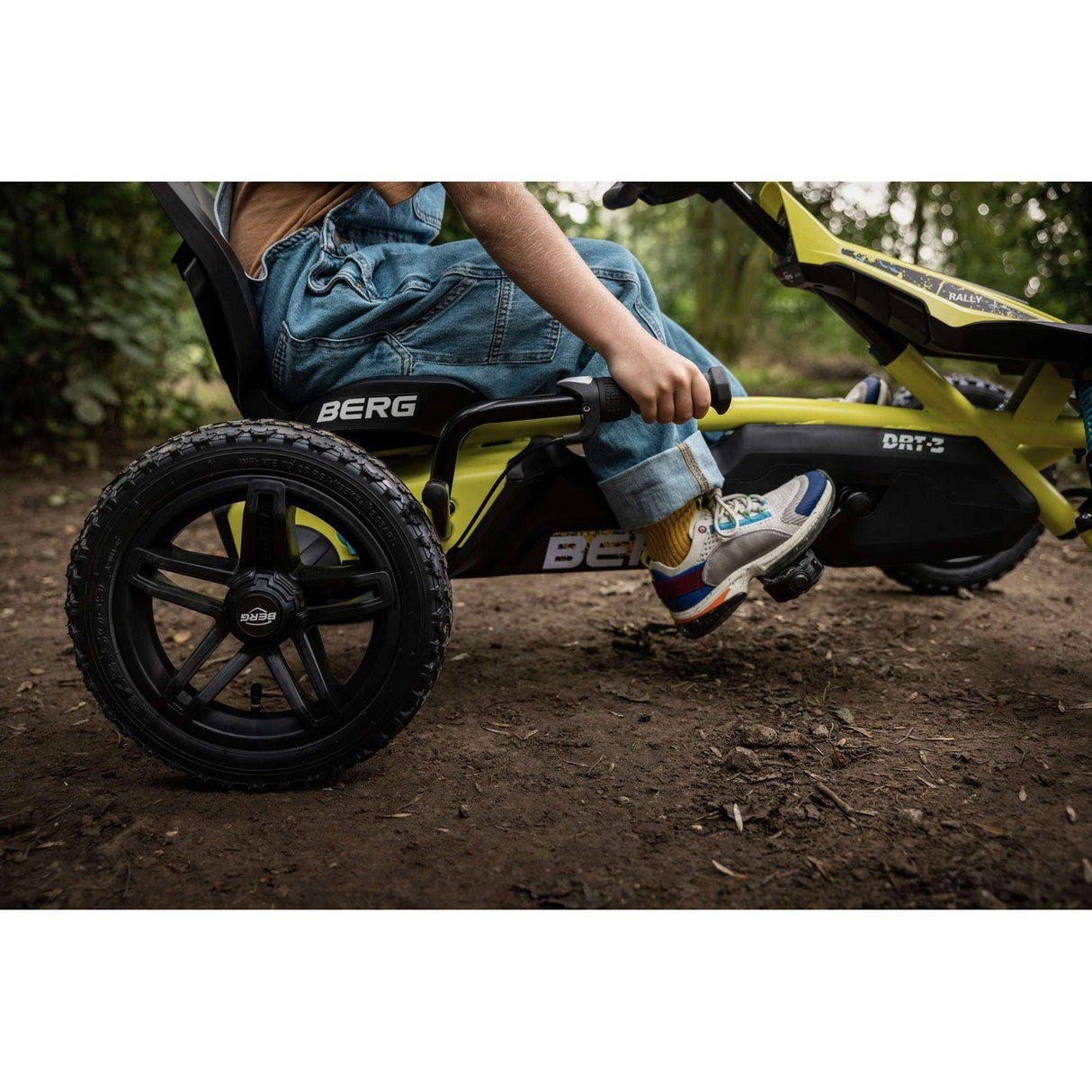 BERG Rally DRT Yellow 3 Gears Go-Kart