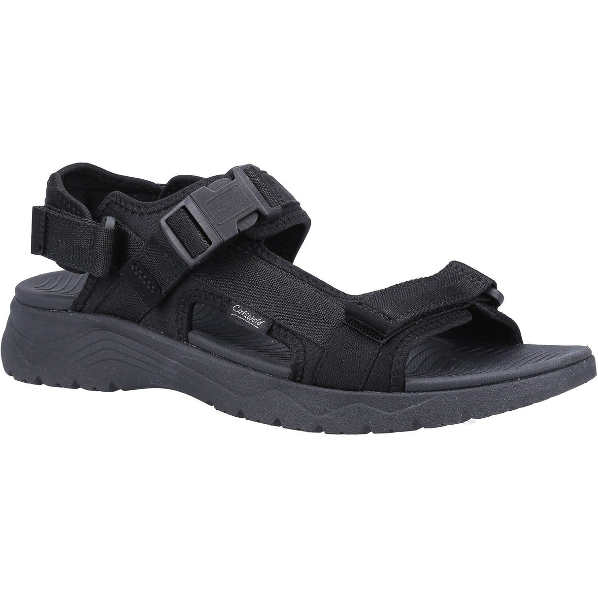 Cotswold Mens Buckland Sandal Black