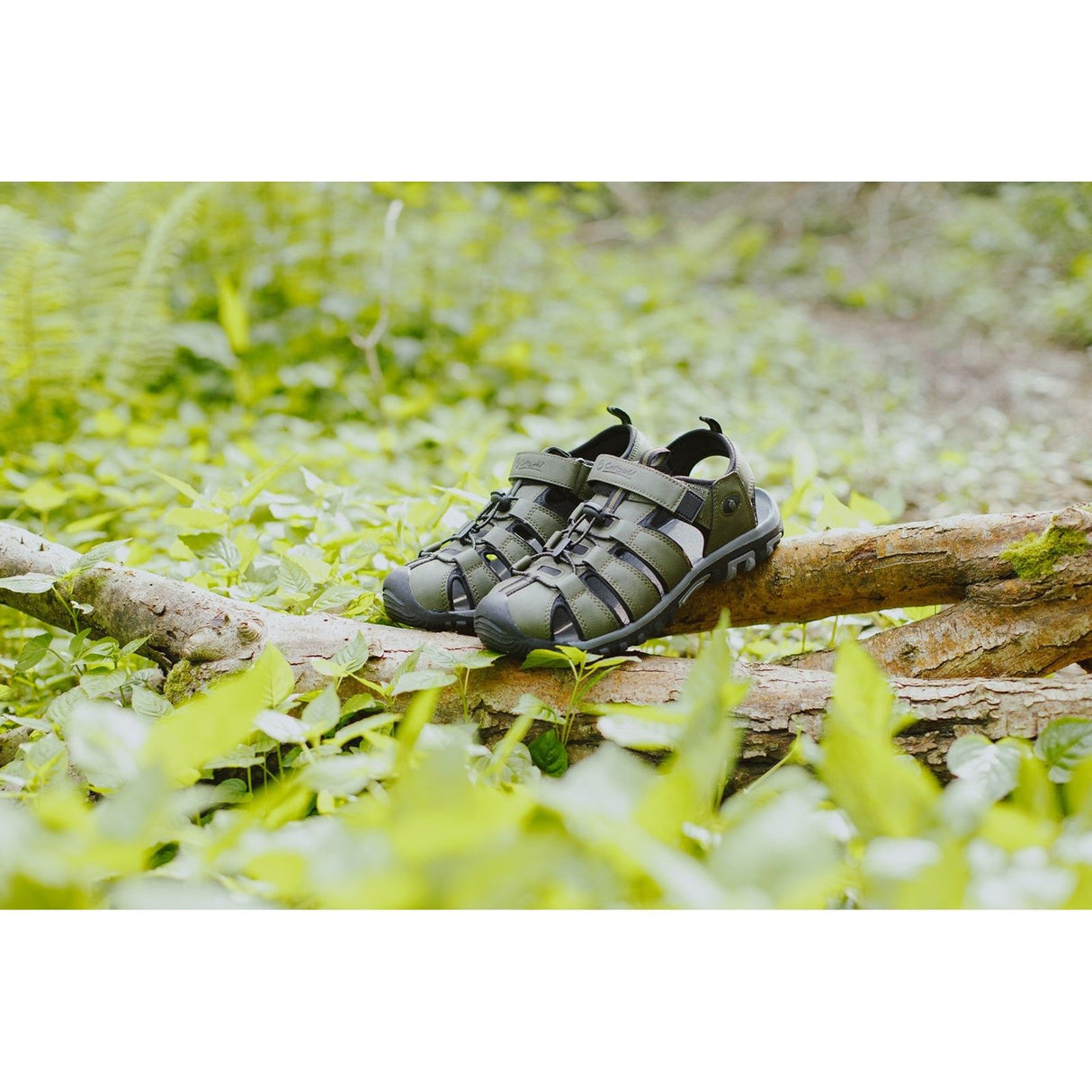 Cotswold Mens Furze Sandals Khaki