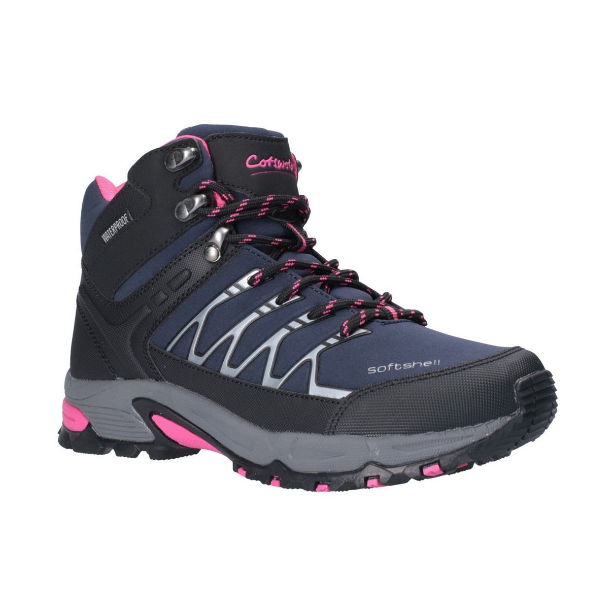 Cotswold Womens Abbeydale Mid Hiker Navy/Black/Fuchsia