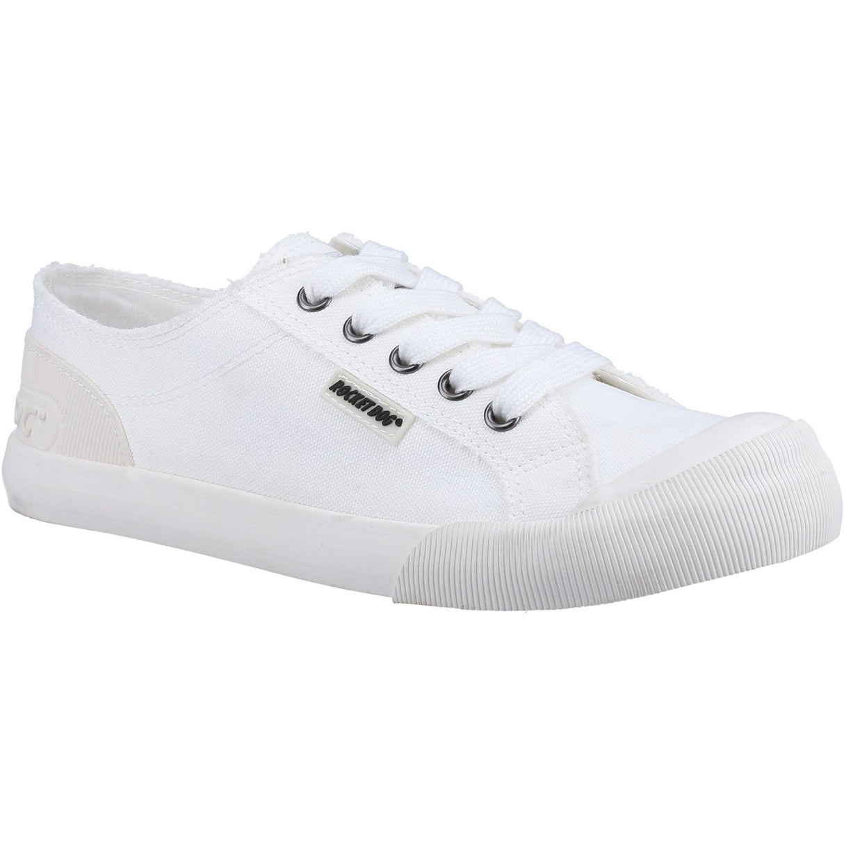 Rocket Dog Womens Jazzin 12A Canvas Shoes White