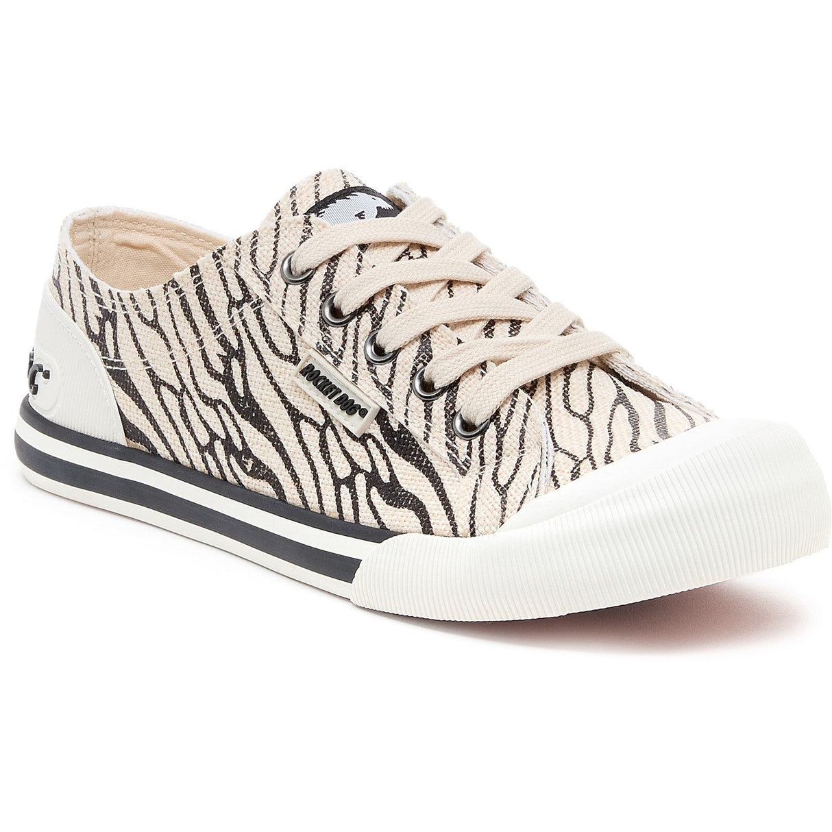 Rocket Dog Womens Jazzin Wales Trainer Black