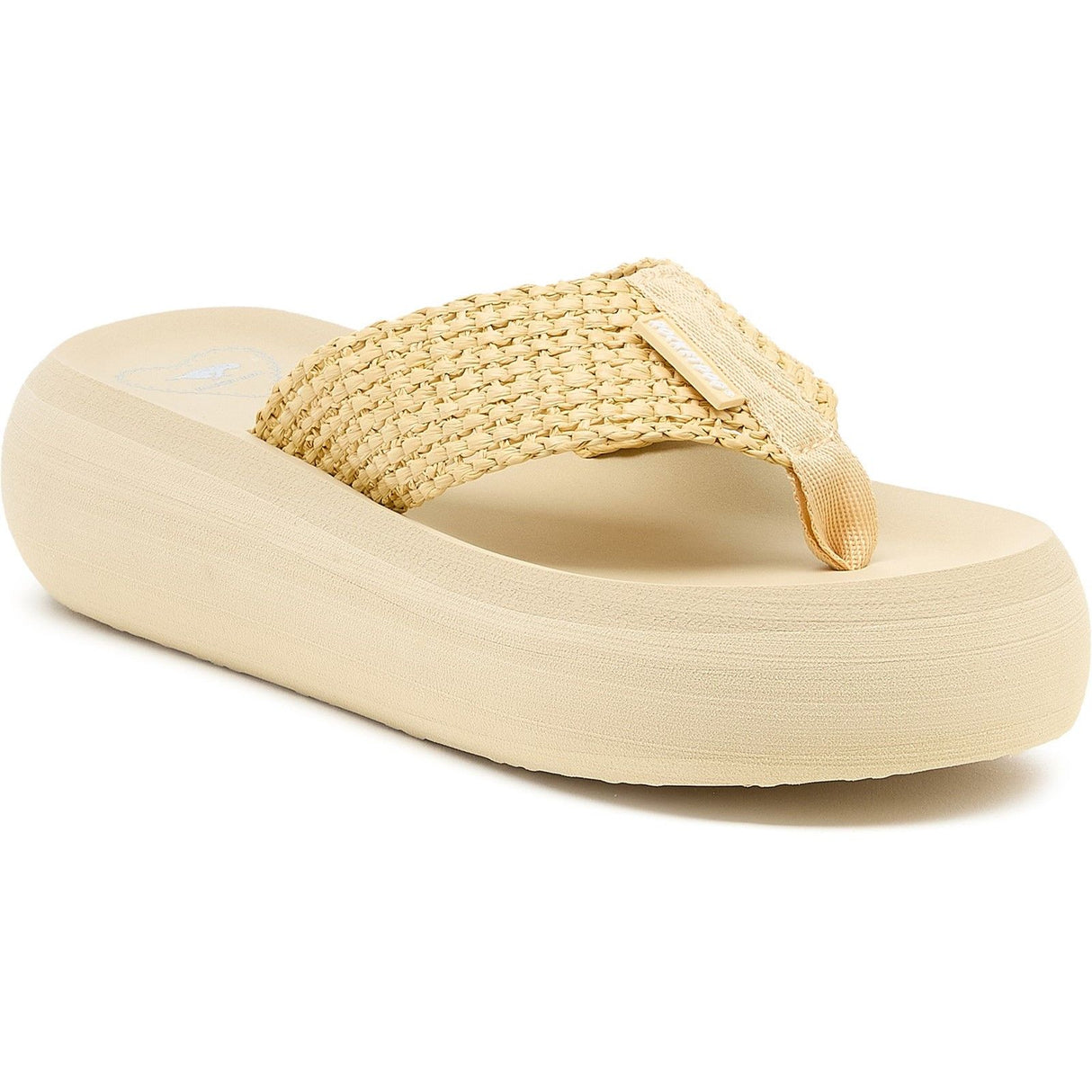 Rocket Dog Womens Sandy Raffia Sandal Natural