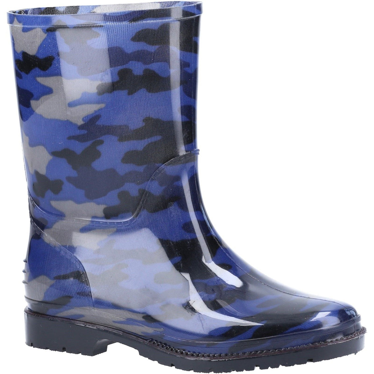 Cotswold Infant Girls Pvc Wellington Navy Camo
